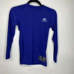 Easton Youth XL Long Sleeve Blue Under Layer Football